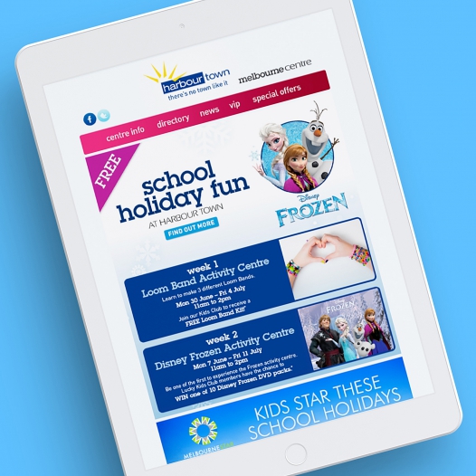 Email Marketing - Harbour Town Melbourne