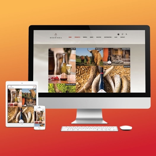 Graphic Design - Website Ngeringa