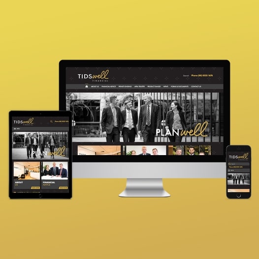 Graphic Design - Website Tidswell