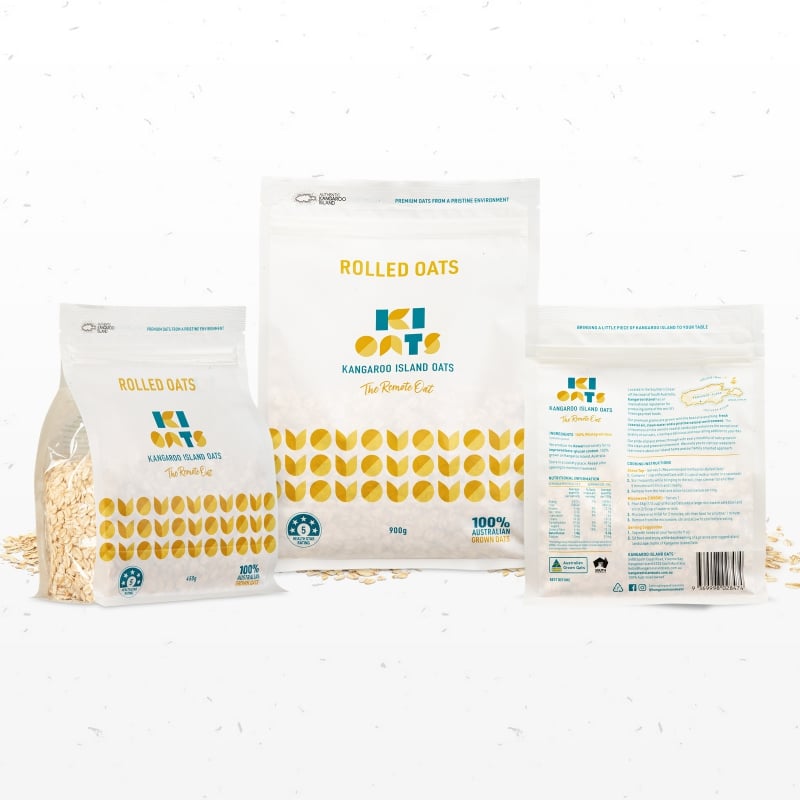 Kangaroo Island Oats Packaging