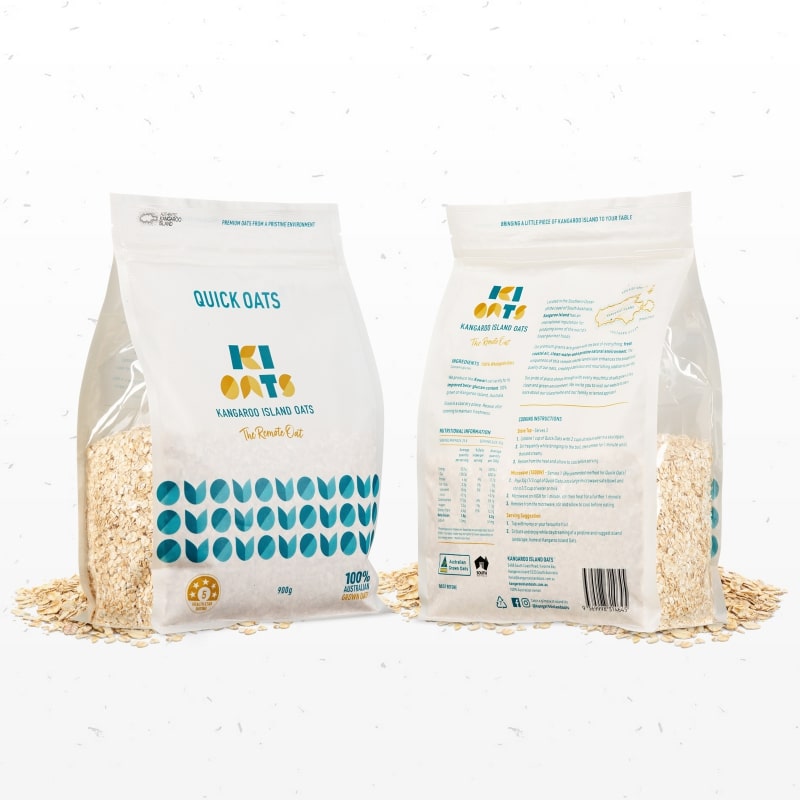 Kangaroo Island Oats Packaging