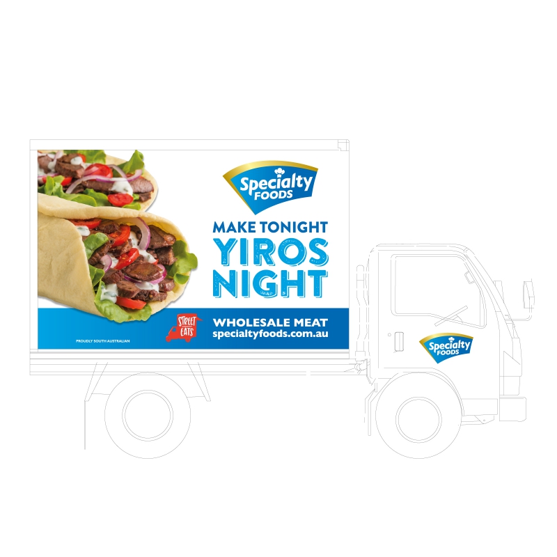 Specialty Foods Truck Signage