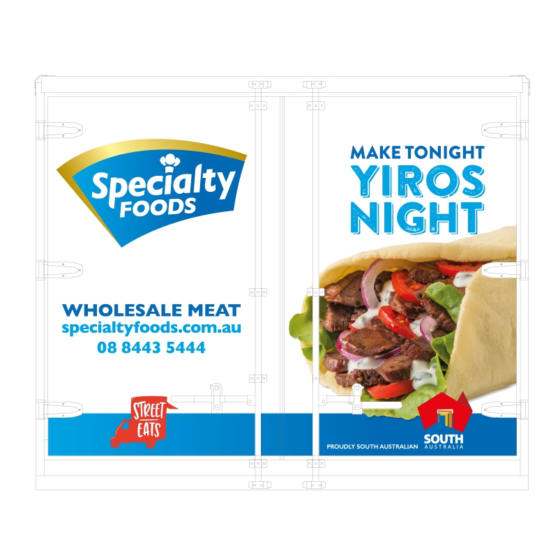 Specialty Foods Truck Signage