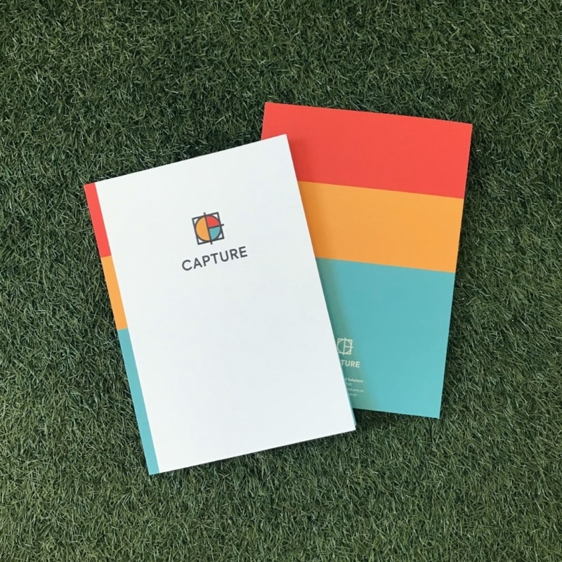 Capture Financial Print Design